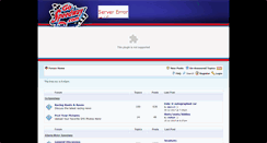Desktop Screenshot of forums.bristolmotorspeedway.com